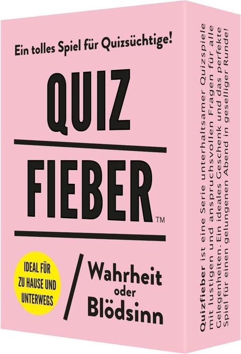 Image du produit La fièvre des quiz Vérité ou bêtise (Allemand)