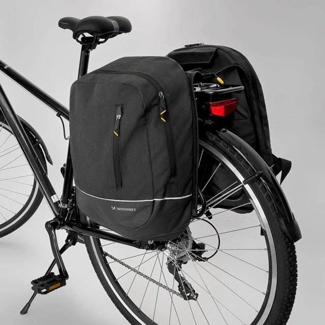 Image du produit Wozinsky Sacoche de vélo Sac à dos double 2en1 (30 l, Sacoches)