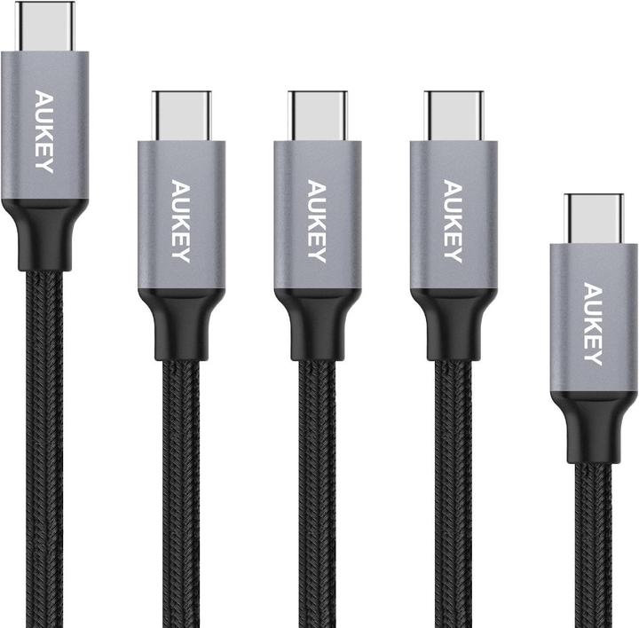 Aukey USB-A – USB-C 5er Pack (2 m, USB 3.0)