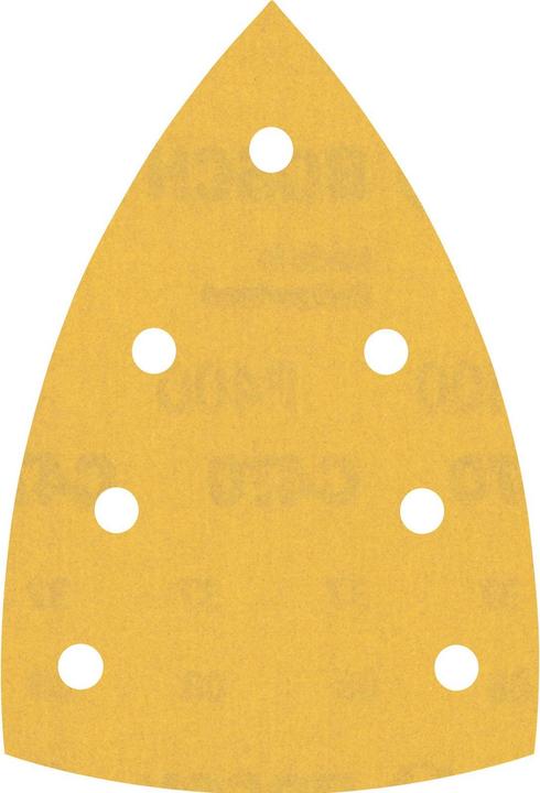 Immagine prodotto Bosch Professional Zubehör Expert C470 Carta vetrata a 7 fori per levigatrice multipla, 100 x 150 mm, G 400, 10 pz. (400)