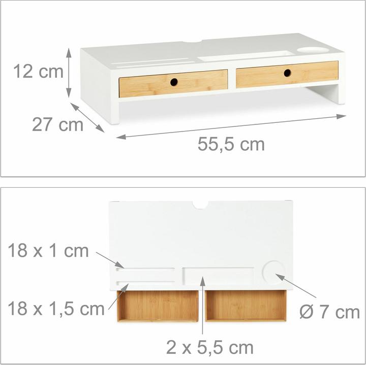 Produktbild Relaxdays Kniekissen Laptop