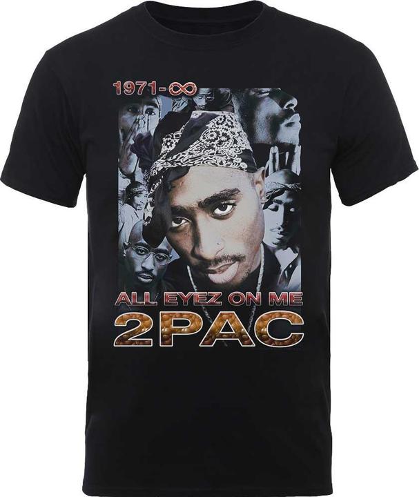 Tupac Shakur Unisex Adult All Eyez 1971 Cotton T-Shirt