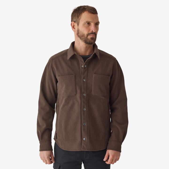 Solognac Outdoorhemd 500 Velours braun (3XL)