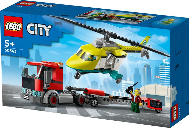 Actual product image LEGO Helicopter transporter (60343, LEGO City)