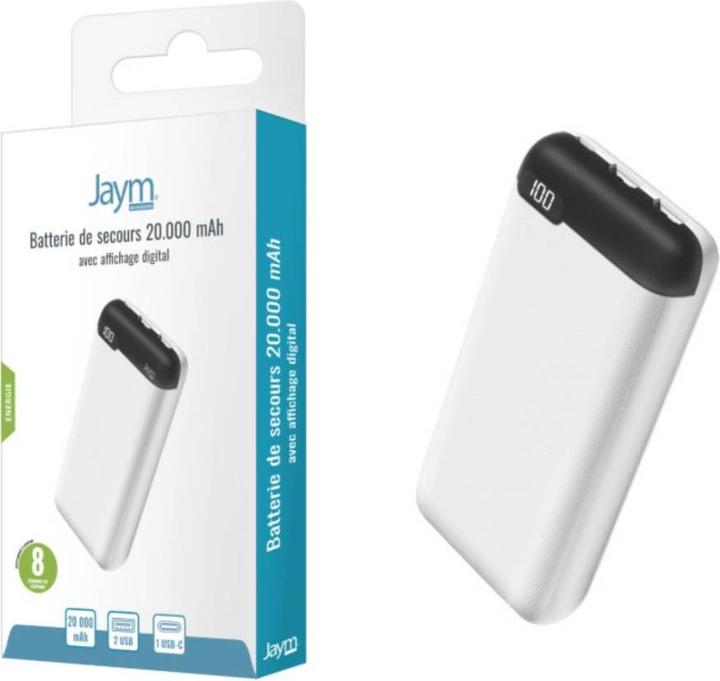 Image du produit Jaym JMPW017 Powerbank (20000 mAh)