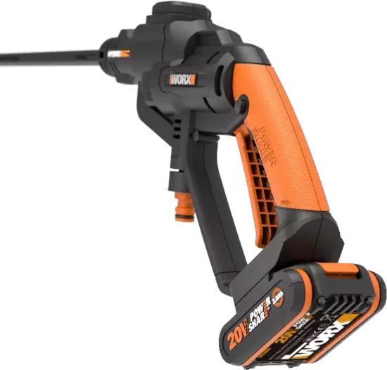 Productafbeelding Worx Hogedrukreiniger op accu Hydroshot WG620E 20 V incl. accu en lader (druk 25 bar, 120 l/u) (Oplaadbare batterij)