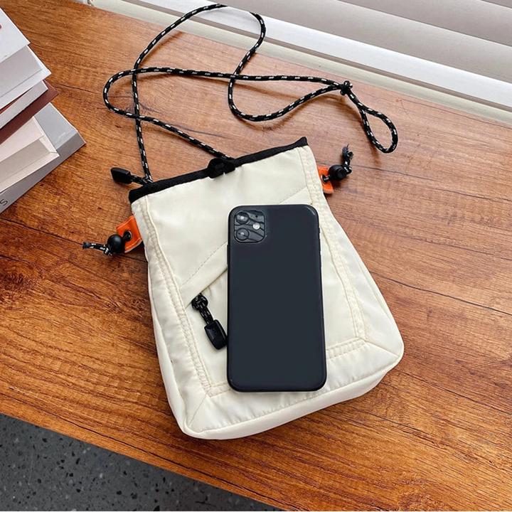 Image du produit Only-Bags.Store Mini sac messager imperméable Sac carré Sac pour téléphone portable Sac à main pour téléphone