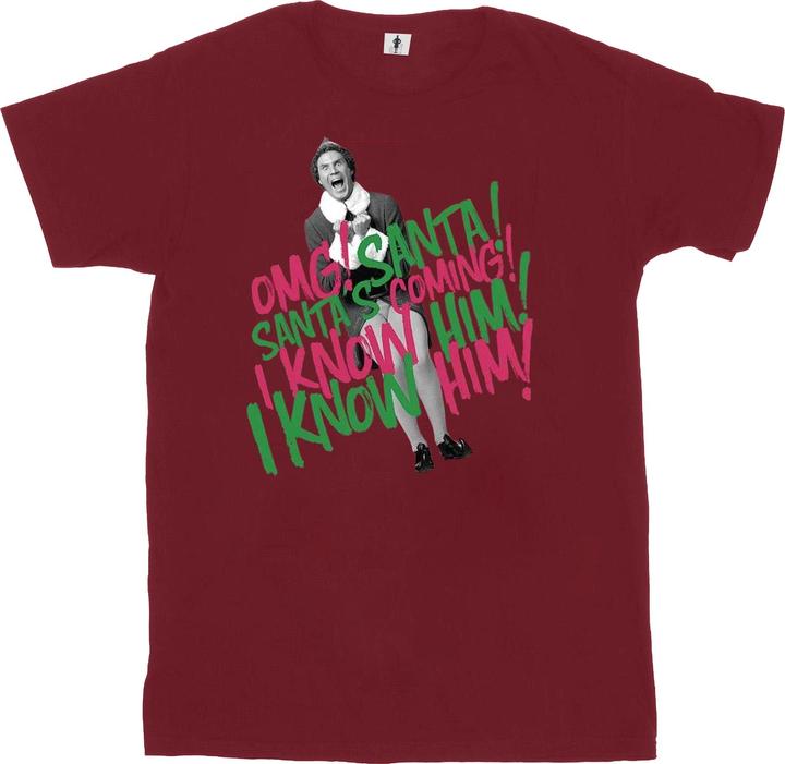 Elf Santa's Coming TShirt (XL)