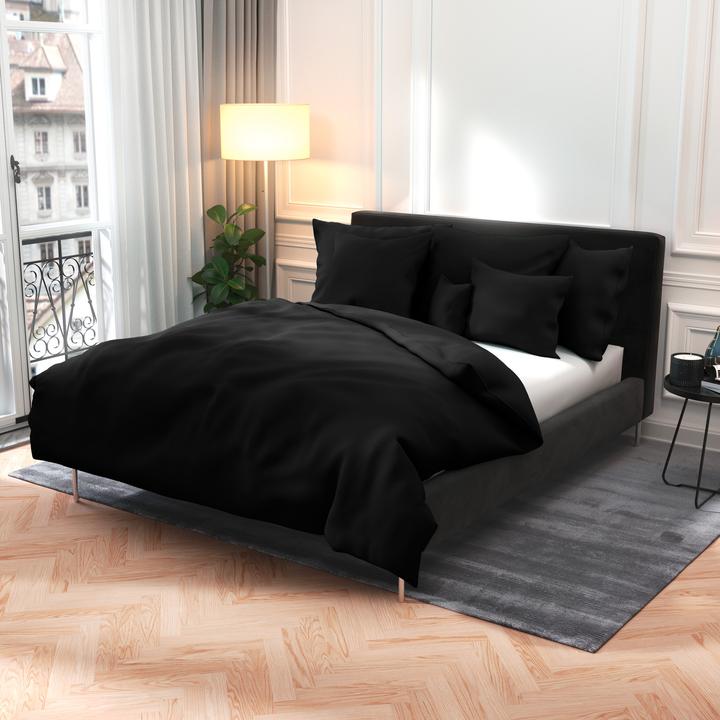 Image du produit Lotus Bettwaren Satin uni (Housse de couette, 160 x 210 cm)