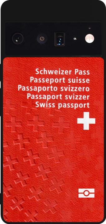 Immagine prodotto PhoneLook Coque Silicone rigide noir Swiss Passport (Google Pixel 6 Pro)