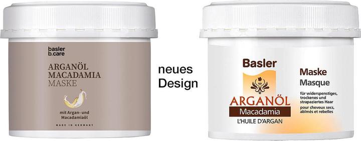 Immagine prodotto Basler Maschera all'olio di argan e macadamia (500 ml)