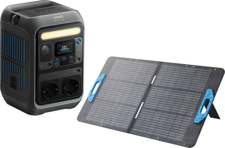 Anker Powerstation C 300 X + Solarpanel 100W