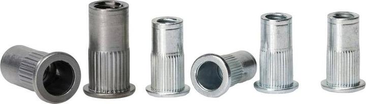 Produktbild Gesipa Blindnietmuttern PolyGrip Stahl-gerändelt M 6 x 9 x 18, 250 St. (250 Stk.)