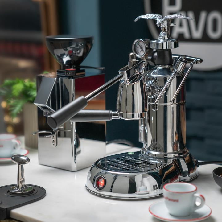 Productafbeelding La Pavoni LPLMLN01EU Koffiezetapparaat met hendel, roestvrij staal