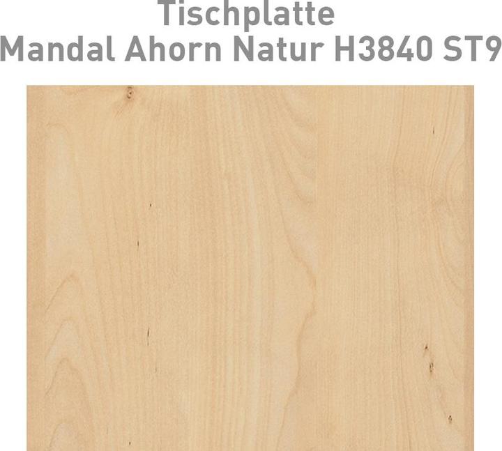 Actual product image Contini Table top height-adjustable office desk (160 x 80 cm)