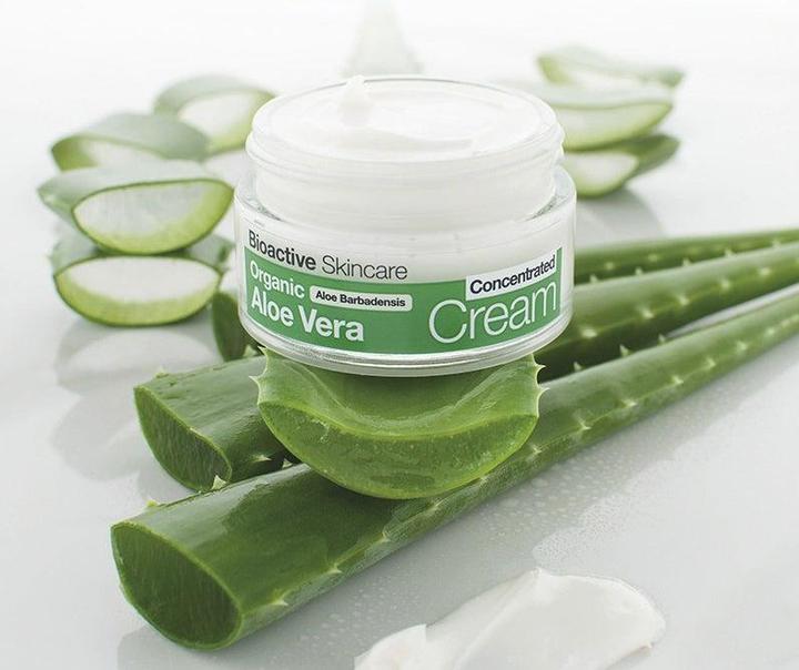 Actual product image Dr. Organic ALOE VERA crema concentrada 50 ml (50 ml, 24h cream)