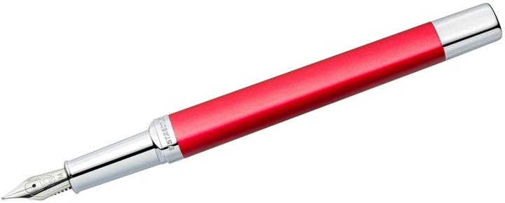 Image du produit Staedtler Stylo plume triplus M, rechargeable (Rouge, 1 x)