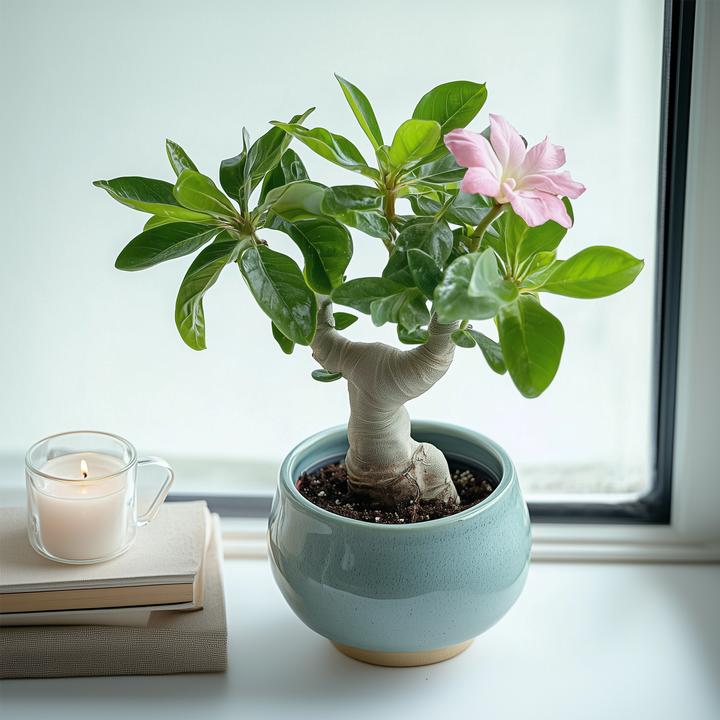 Actual product image Plant in a Box Adenium Obesum - Desert Rose (25 cm)