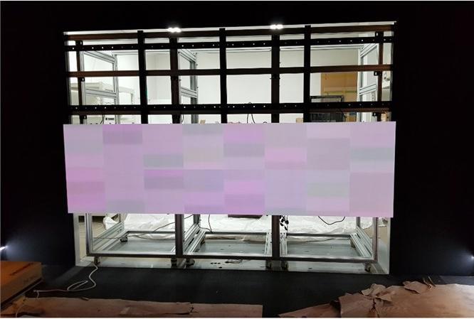 Actual product image Samsung LED Frame The Wall NUR PROJEKTBEZOGEN (Wall)