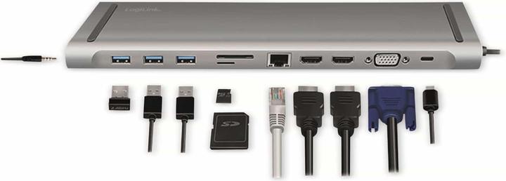 Actual product image LogiLink UA0373 (USB-C, 11 Ports)