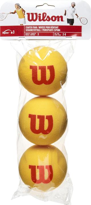 Actual product image Wilson Starter Foam Balls 3 Pack