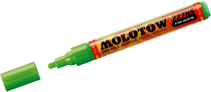 Image du produit Molotow Stylo feutre One4all 227HS neon green fluor (vert fluo, 4 mm, 1 x)