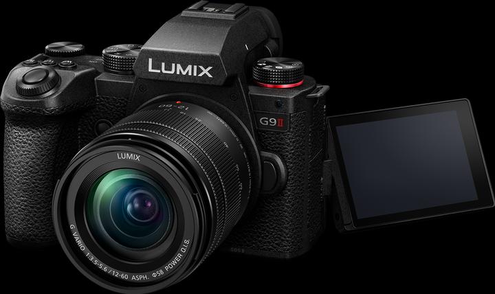 Produktbild Panasonic Lumix G9 II Kit (12 - 60 mm, 26.50 Mpx, Micro Four Thirds)