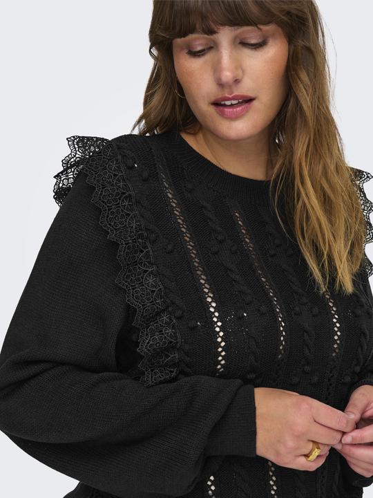 Image du produit Only col rond Curve Pull en maille (S)