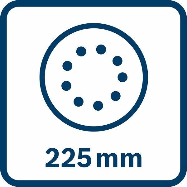 Produktbild Bosch Professional Trockenbauschleifer GTR 55-225 Professional (Exzenterschleifer, 550 W)