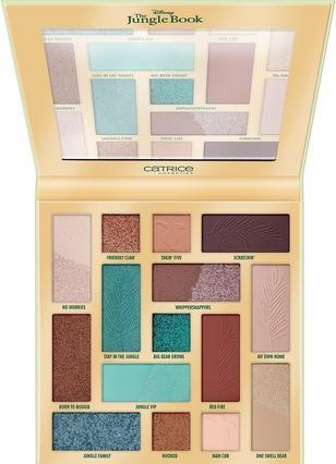 Catrice Disney Das Dschungelbuch Lidschattenpalette 15 Farben Natürlich Intensiv Vegan (030 Mother Nature's Recipes)