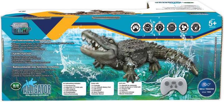 Produktbild Totally Tech RC Alligator mit leuchtenden Augen