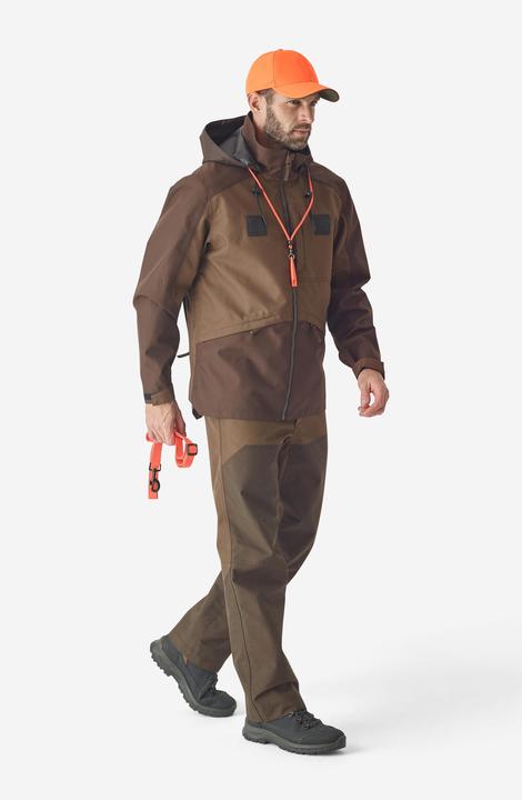 Image du produit Solognac Veste de chasse renforcée woodland 500 deux tons (L)