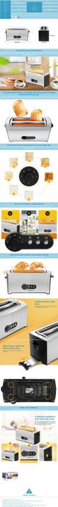Produktbild Aigostar Langschlitz-Toaster