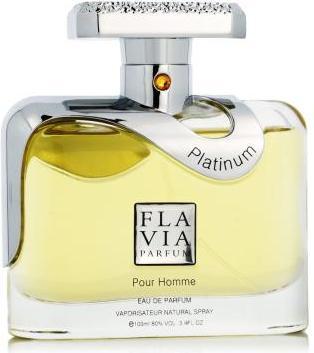 Actual product image Flavia Platinum Pour Homme - EDP - 100 ml (Eau de parfum, 100 ml)