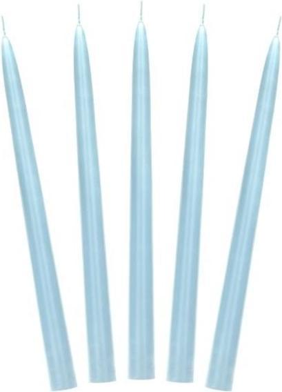Actual product image Partydeco Stick Candles Light Blue, 24 cm