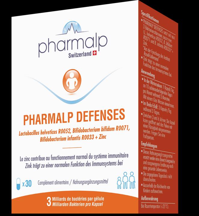 Actual product image Pharmalp Defenses (30 Piece, Capsules, 30 g)
