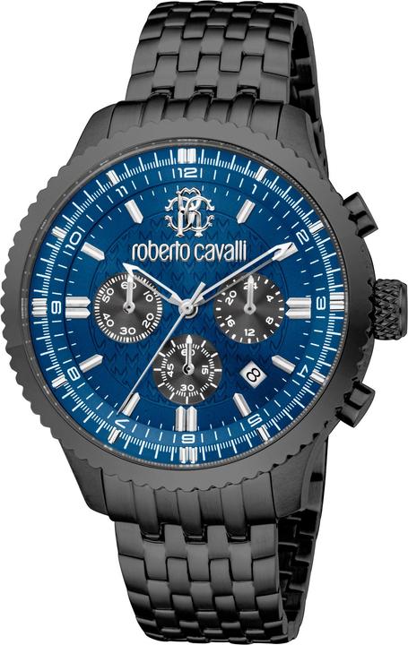 Roberto Cavalli Herrenuhr (Chronograph, 44 mm)