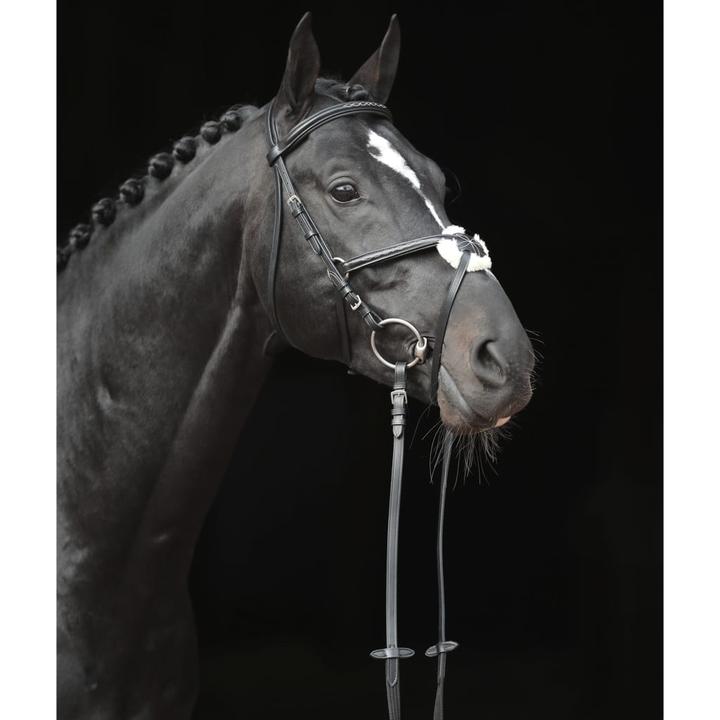 Actual product image Kerbl Snaffle bridle Cancun black, Cob