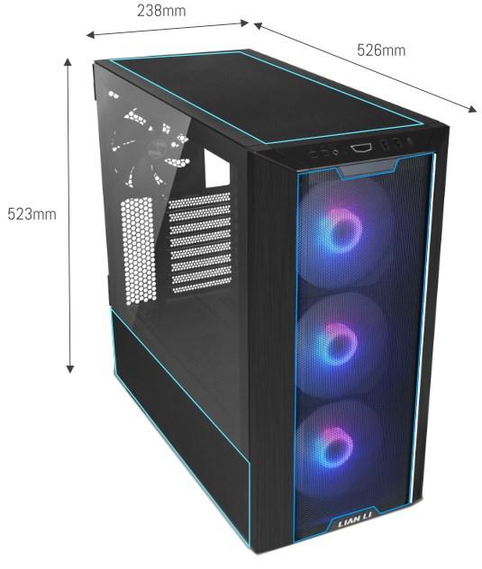 Produktbild Lian-Li Lancool III RGB (mATX, Mini-ITX, ATX, E-ATX)