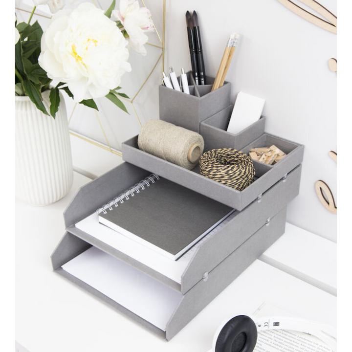 Actual product image Bigso LENA Desk Organiser Grey