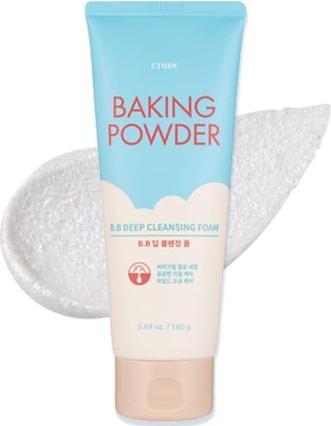 Actual product image Etude House Baking Powder B.B Deep Cleansing Foam (Cleaning cloths, 160 ml)