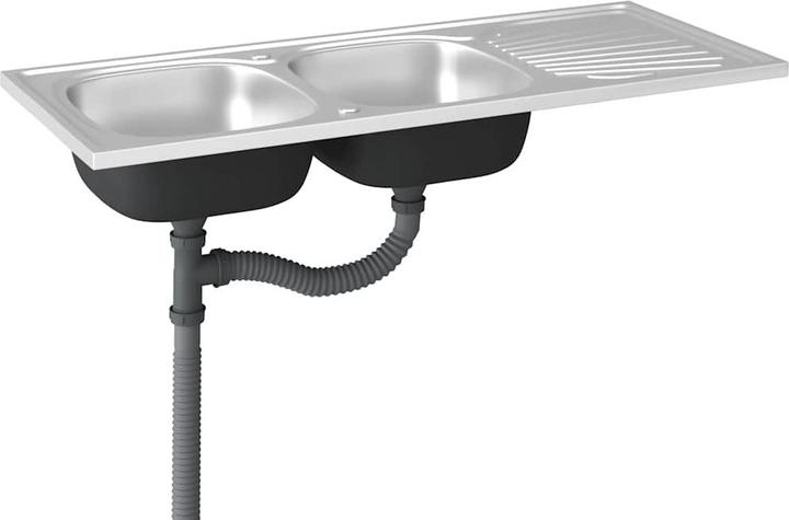 Produktbild VidaXL Edwin (Einbauspüle, 39 cm, 60 cm)