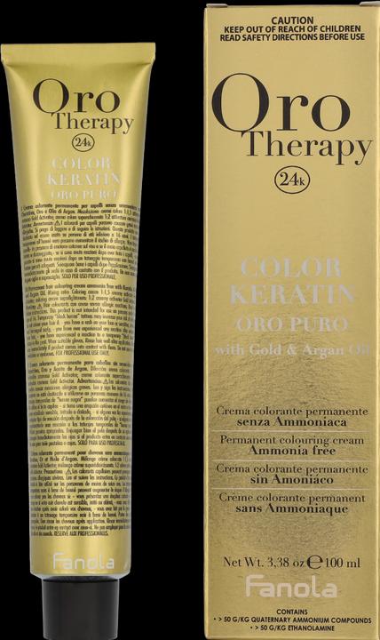 Image du produit Fanola Oro Therapy Color Keratin 7.13 100ml (7.13)