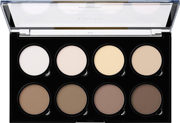 NYX Professional Make-Up Highlight and Contour Pro (1 Powder, Highlighter, 22 g)