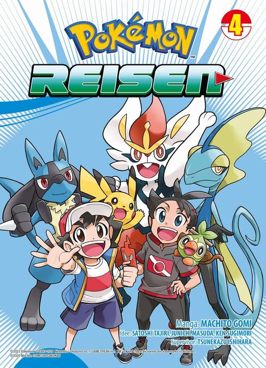Actual product image Panini Pokémon Reisen (German, Satoshi Tajiri, Ken Sugimori, Junichi Masuda, Gomi Machito, Gyo Araiwa, 2023)