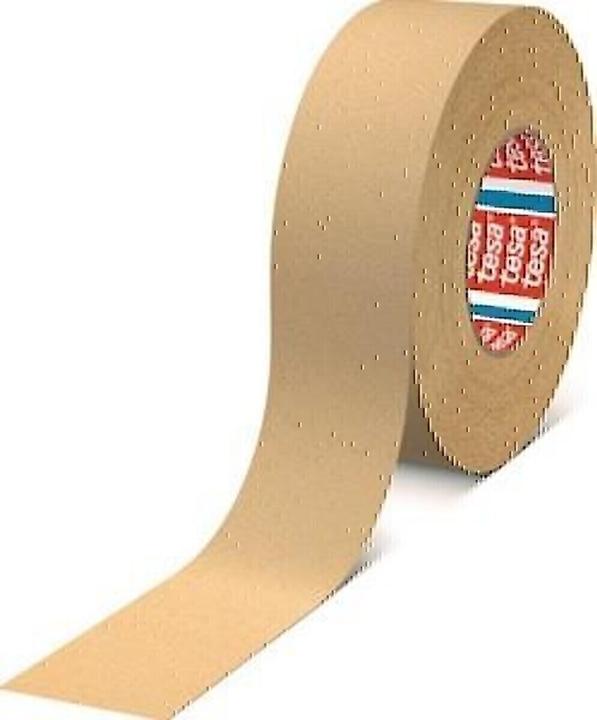 Actual product image tesa Crepe tape krepp® 4322 strongly creped chamois length 50 m width 50 mm (50 mm)