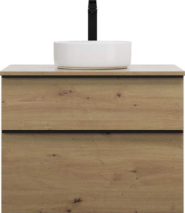 Handle moulding black matt G0252, Urban oak decor / Urban oak decor