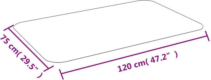 Produktbild VidaXL Fabienne (75 x 120 cm)