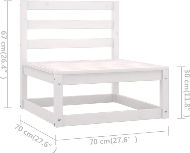 Produktbild VidaXL Garten-Lounge-Set