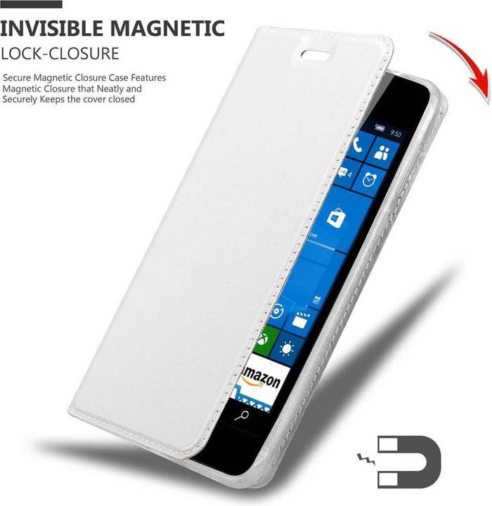 Image du produit Cadorabo Book Classy Style Cover (Microsoft Lumia 550)